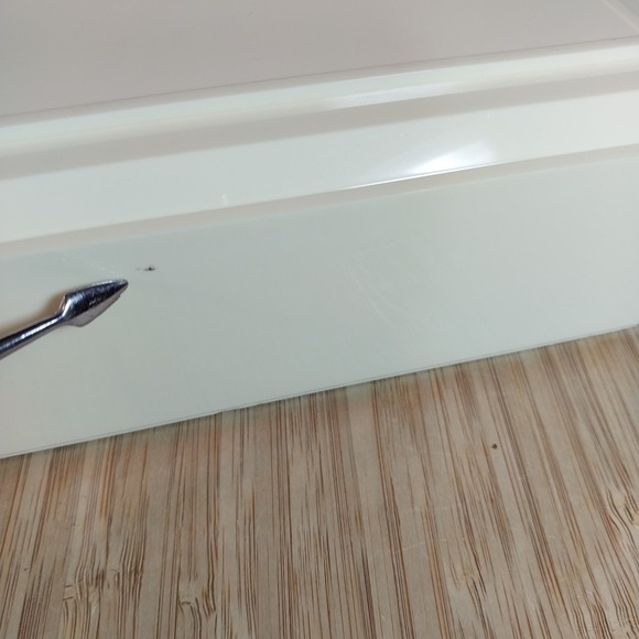 Vtg Estee Lauder Brush/Comb With Ivory Hard Plastic Makeup Case Jewelry Box 90s - Picture 10 of 16